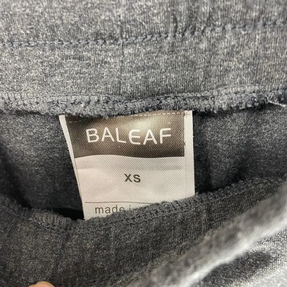 Baleaf Gray Elastic Tie Waist Lounge Athletic Jogger Sweatpant Womens XS - Picture 3 of 5